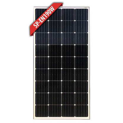 190W Fixed Mono Solar Panel (Silver or Black Frame)