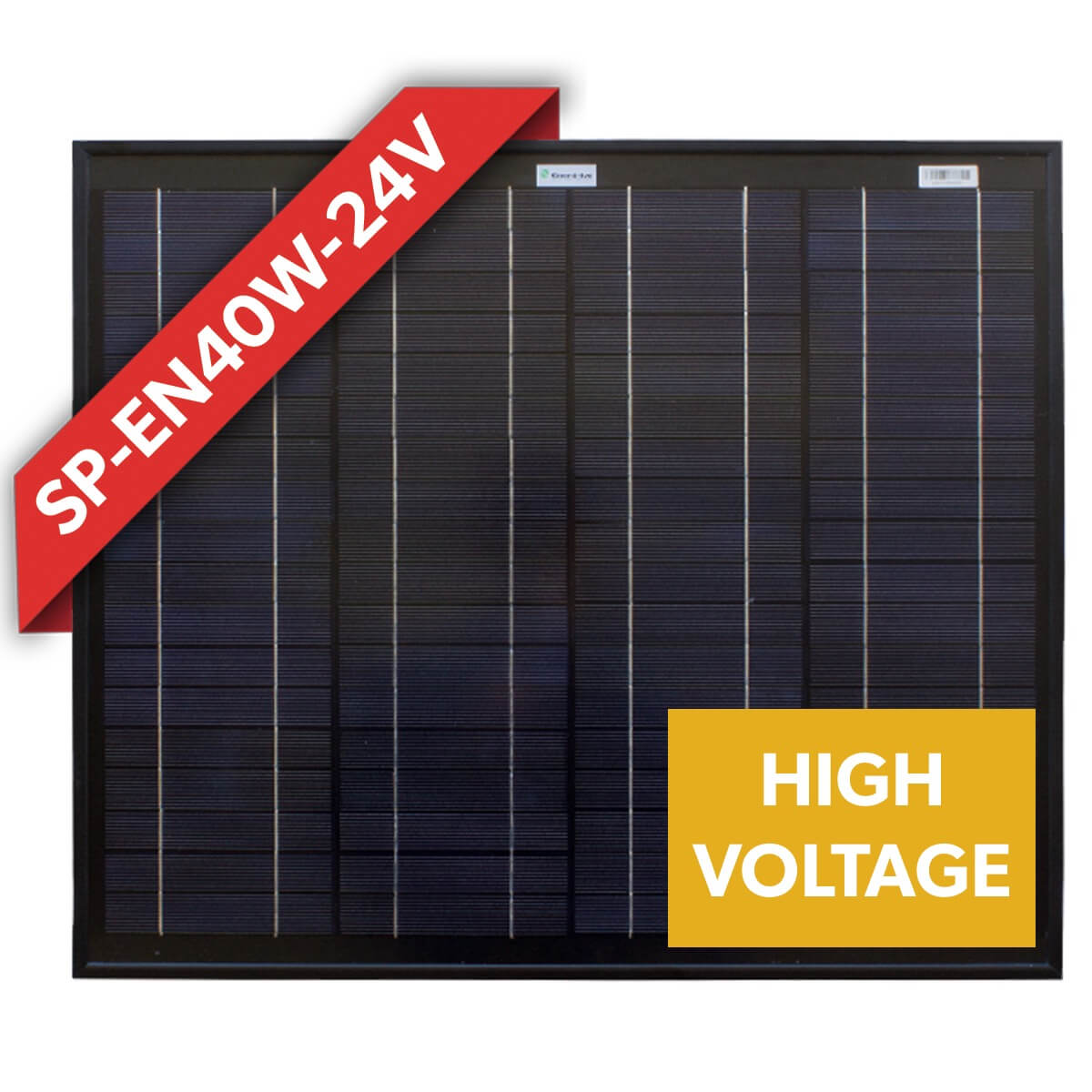 40W 24V Fixed Mono Solar Panel