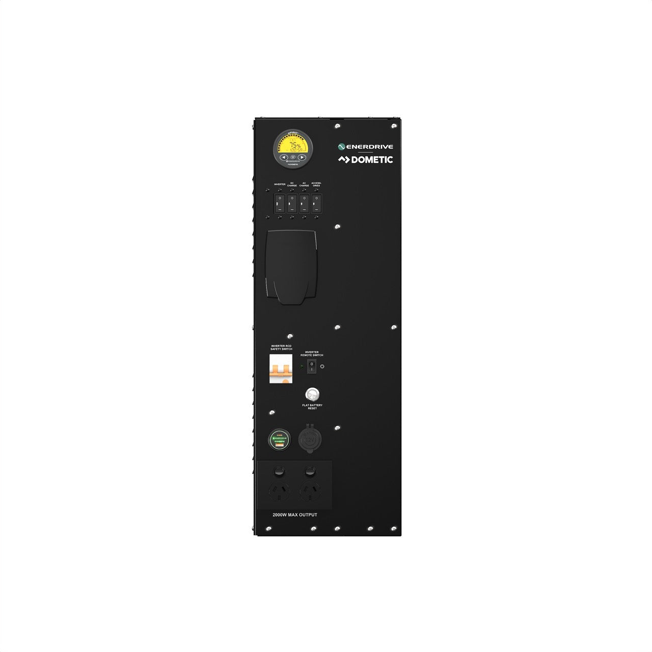 Commercial Power System – Upright (with integrated 200Ah Lithium Battery)