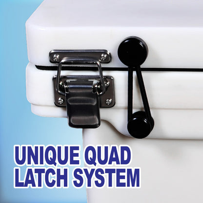 Techniice Classic Ice box 200L White LONG *FREE 18 REUSABLE DRY ICE PACKS VALUES $92