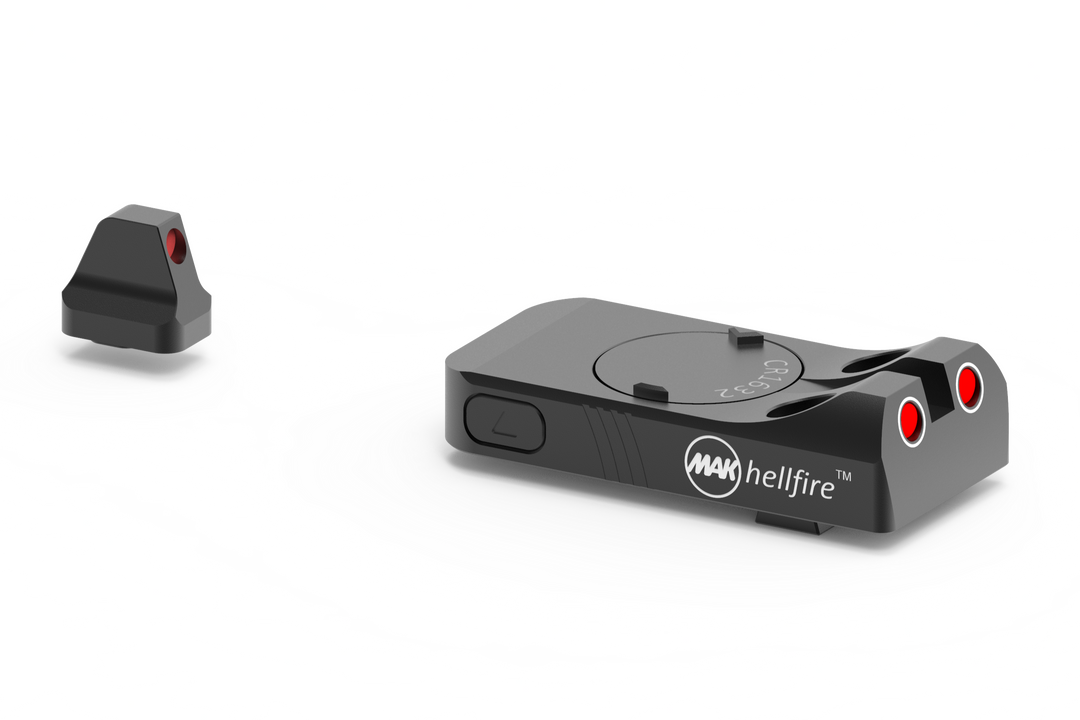 MAK Hellfire Active Illuminated Sight for Glock