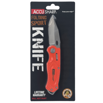 AccuSharp Orange Sport Knife