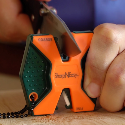 AccuSharp SharpNEasy Orange Two Step Sharpener - Carded