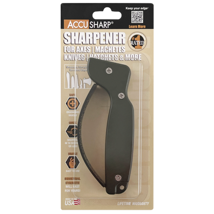 AccuSharp Knife Sharpener - Olive Drab Green