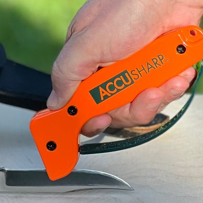 AccuSharp Knife and Tool Sharpener - Blaze Orange