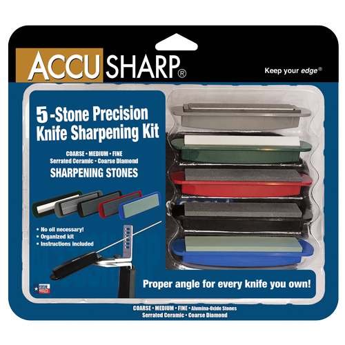 AccuSharp Precision 5 Stone Knife Sharpener Kit