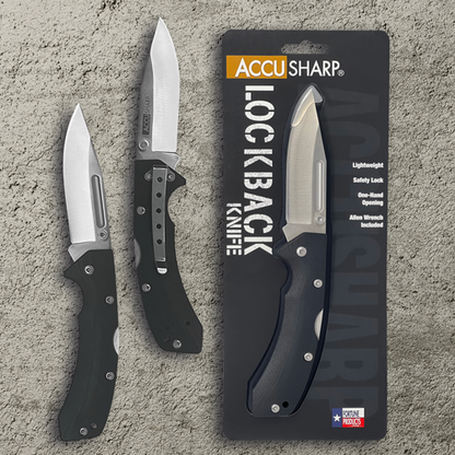 AccuSharp Folding Knife - Black