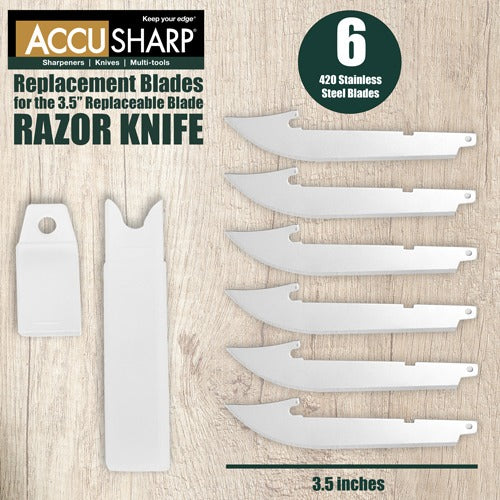 AccuSharp Razor Knife - Replacement Blades