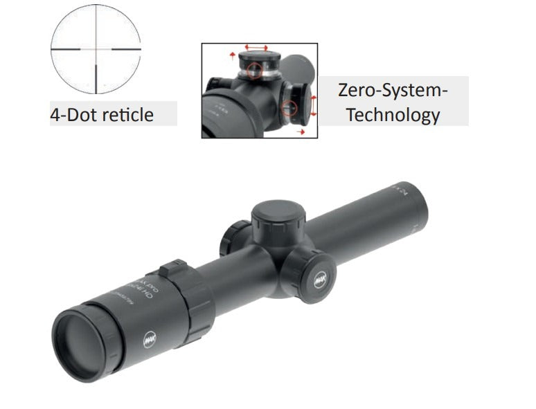 MAK 1-6x24i HD Premium Rifle Scope