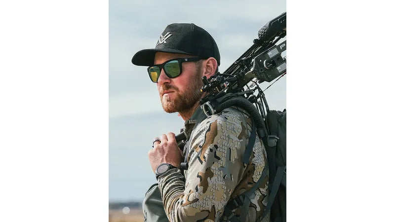 Vortex Banshee Sunglasses-Black-Amber Lens